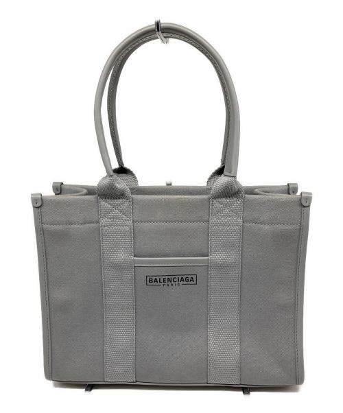 BALENCIAGA（バレンシアガ）BALENCIAGA (バレンシアガ) HARDWARE SMALL TOTE バッグ グレーの古着・服飾アイテム