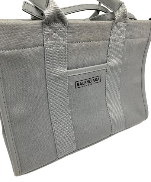 BALENCIAGA（バレンシアガ）BALENCIAGA (バレンシアガ) HARDWARE SMALL TOTE バッグ グレーの古着・服飾アイテム