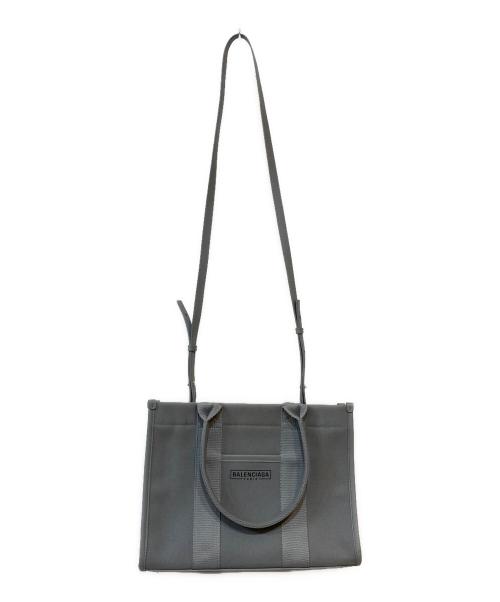 BALENCIAGA（バレンシアガ）BALENCIAGA (バレンシアガ) HARDWARE SMALL TOTE バッグ グレーの古着・服飾アイテム
