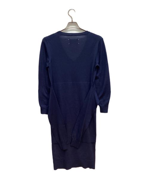 MARTIN MARGIELA（マルタン・マルジェラ）MARTIN MARGIELA (マルタン・マルジェラ) ニットワンピース ネイビー サイズ:Mの古着・服飾アイテム