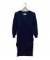 MARTIN MARGIELA（マルタン・マルジェラ）の古着「ニットワンピース」｜ネイビー