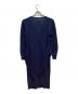 中古・古着 MARTIN MARGIELA (マルタン・マルジェラ) ニットワンピース ネイビー サイズ:M：9000円