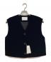 UNITED ARROWS（ユナイテッドアローズ）の古着「ベルベット ミニ ベスト」｜ブラック