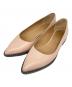 J&M DAVIDSON（ジェイ＆エム デヴィッドソン）の古着「STUDDED FLAT/ スタッドフラット パンプス」｜ピンク