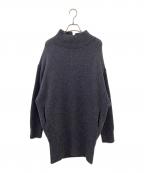 AP STUDIOエーピーストゥディオ）の古着「ウールカシミヤチュニックニット」｜グレー