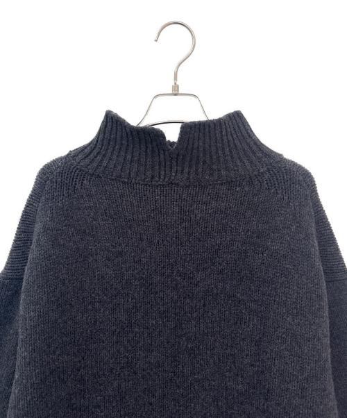 AP STUDIO（エーピーストゥディオ）AP STUDIO (エーピーストゥディオ) ウールカシミヤチュニックニット グレー サイズ:Freeの古着・服飾アイテム