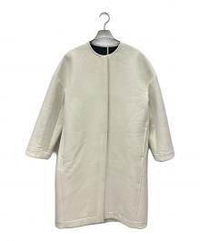 Demi-Luxe Beams（デミルクス ビームス）の古着「ボンディングクルーネックコート」｜アイボリー