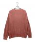 AURALEE (オーラリー) COTTON LINEN CUT SHAGGY KNIT CARDIGAN ピンク サイズ:4：15000円