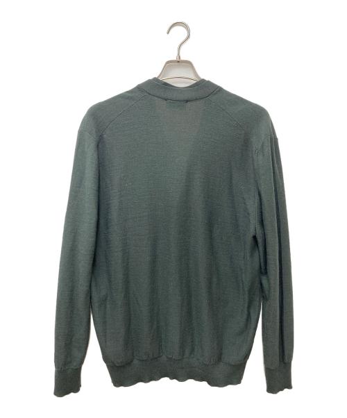 LEMAIRE（ルメール）LEMAIRE (ルメール) Twisted Cardigan KN337 LK087 グレー サイズ:Ｓの古着・服飾アイテム