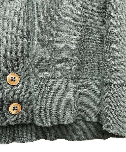 LEMAIRE（ルメール）LEMAIRE (ルメール) Twisted Cardigan KN337 LK087 グレー サイズ:Ｓの古着・服飾アイテム