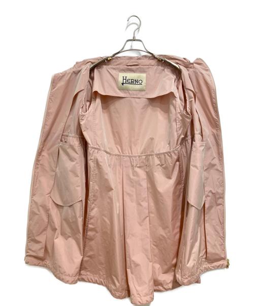 HERNO（ヘルノ）HERNO (ヘルノ) ナイロンコート ピンク サイズ:42の古着・服飾アイテム