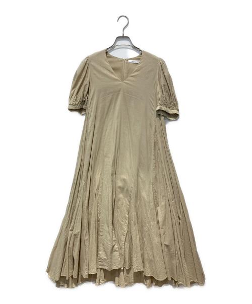 MARIHA（マリハ）MARIHA (マリハ) Noble (ノーブル) 別注 夏の星影のドレス ベージュ サイズ:36の古着・服飾アイテム