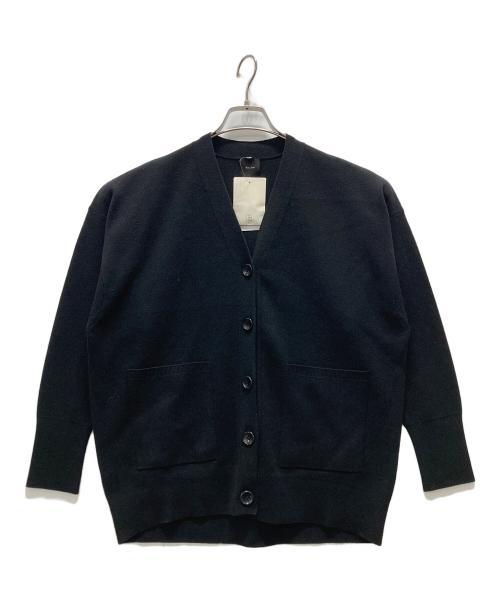 Spick and Span（スピック＆スパン）Spick and Span (スピック＆スパン) ダブルジャガードカーディガン ブラック サイズ:F 未使用品の古着・服飾アイテム