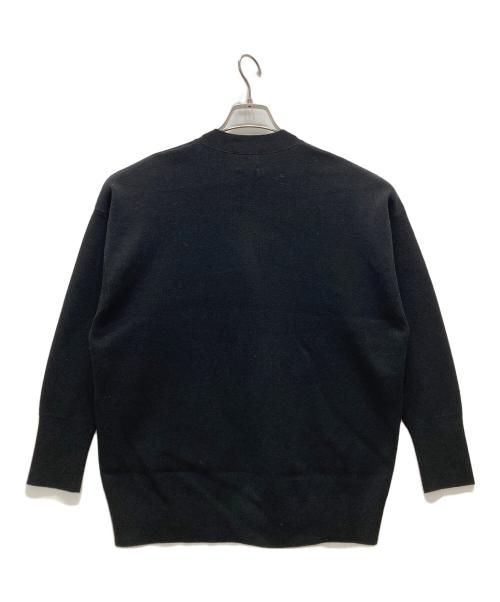 Spick and Span（スピック＆スパン）Spick and Span (スピック＆スパン) ダブルジャガードカーディガン ブラック サイズ:F 未使用品の古着・服飾アイテム