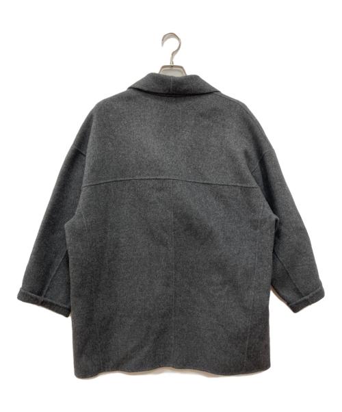 GALLARDA GALANTE（ガリャルダガランテ）GALLARDA GALANTE (ガリャルダガランテ) ダブルフェイスショートコート グレー サイズ:FREEの古着・服飾アイテム