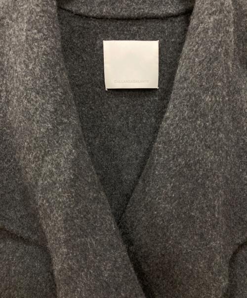 GALLARDA GALANTE（ガリャルダガランテ）GALLARDA GALANTE (ガリャルダガランテ) ダブルフェイスショートコート グレー サイズ:FREEの古着・服飾アイテム