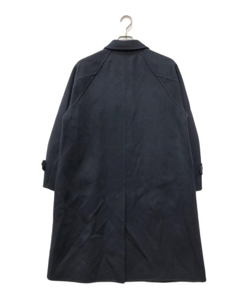 GALERIE VIE（ギャルリーヴィー）GALERIE VIE (ギャルリーヴィー) ウールダブルフェイス バルカラーコート ネイビー サイズ:Fの古着・服飾アイテム