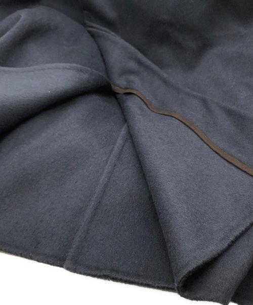 GALERIE VIE（ギャルリーヴィー）GALERIE VIE (ギャルリーヴィー) ウールダブルフェイス バルカラーコート ネイビー サイズ:Fの古着・服飾アイテム
