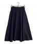 BALLSEY (ボールジィ) ウールシルクフランネル フレアスカート ネイビー サイズ:34 未使用品：4000円