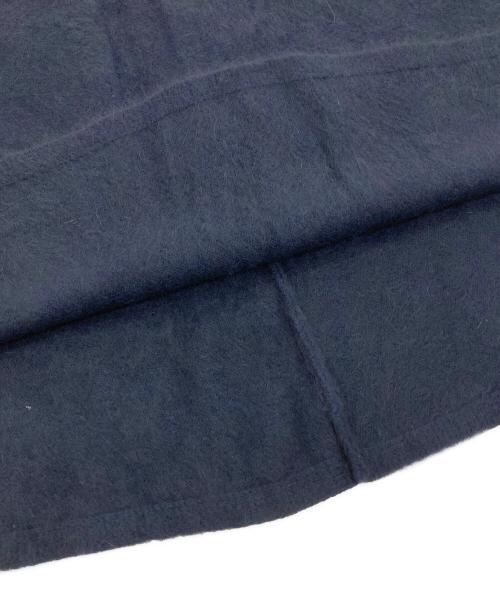 DES PRES（デ プレ）DES PRES (デ プレ) フォックスウールフレアスカート ネイビー サイズ:36 未使用品の古着・服飾アイテム