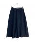 DES PRES (デ プレ) フォックスウールフレアスカート ネイビー サイズ:36 未使用品：10000円