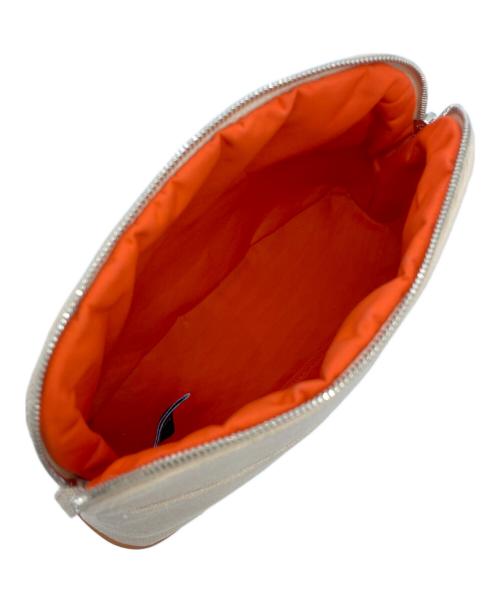 HERMES（エルメス）HERMES (エルメス) コスメポーチ ベージュの古着・服飾アイテム