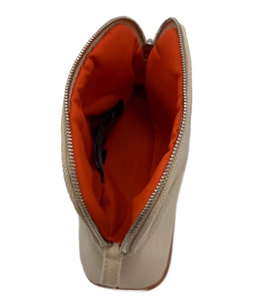 HERMES（エルメス）HERMES (エルメス) ボリードポーチ ミニミニ ベージュの古着・服飾アイテム