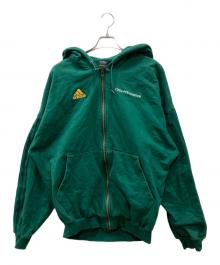 Gosha Rubchinskiy×adidas（ゴーシャラブチンスキー×アディダス）の古着「ジップパーカー」｜グリーン