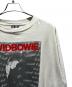 SAINT MICHAEL (セントマイケル) DAVID BOWIE (デビット ボウイ) DB-LS TEE / STATION/SM-A22-0000-074 ホワイト サイズ:XXL：22000円