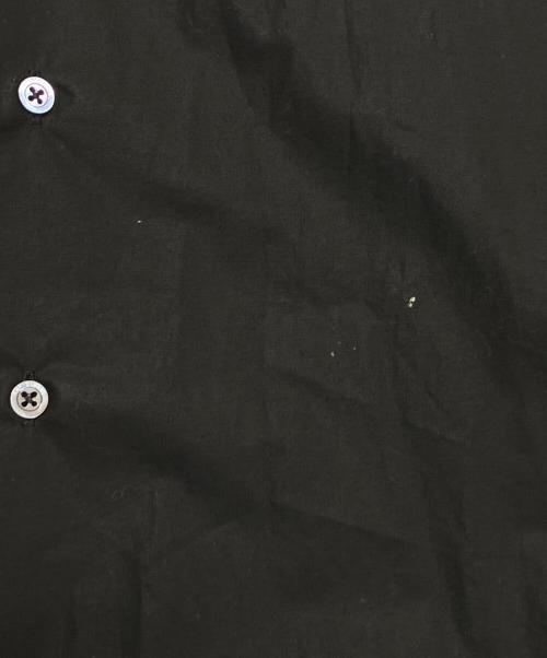 RAF SIMONS（ラフシモンズ）RAF SIMONS (ラフシモンズ) Classic shirt with net insert ブラック サイズ:48の古着・服飾アイテム