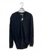 GIVENCHYジバンシィ）の古着「Vネックウールニット」｜ブラック