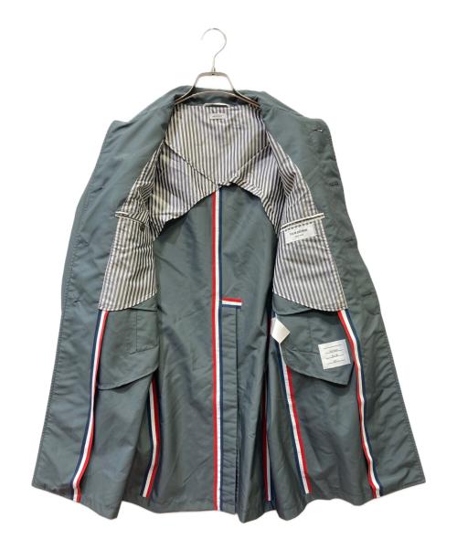 Thom Browne（トムブラウン）Thom Browne (トムブラウン) ステンカラーコート グレー サイズ:０の古着・服飾アイテム