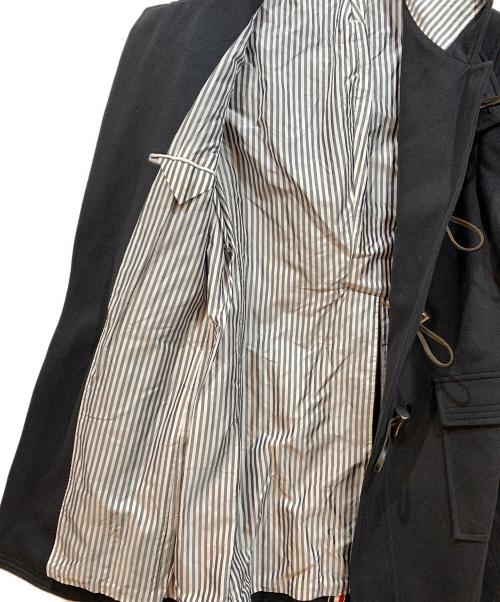 Thom Browne（トムブラウン）Thom Browne (トムブラウン) ダッフルコート ブラック サイズ:1の古着・服飾アイテム