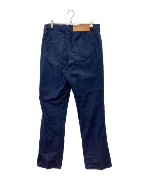 LOEWE（ロエベ）LOEWE (ロエベ) 切替パンツ ネイビー サイズ:SIZE 48の古着・服飾アイテム