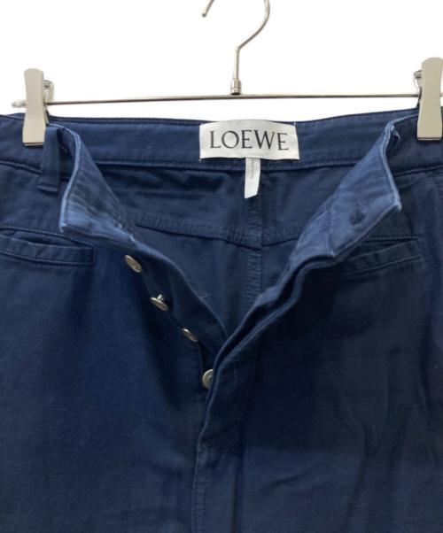 LOEWE（ロエベ）LOEWE (ロエベ) 切替パンツ ネイビー サイズ:SIZE 48の古着・服飾アイテム