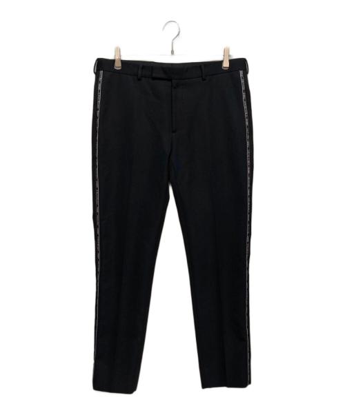 DIOR HOMME（ディオール オム）DIOR HOMME (ディオール オム) Atelier ライン テーパード パンツ ブラック サイズ:50の古着・服飾アイテム