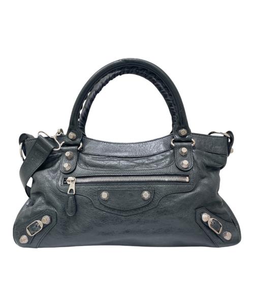 BALENCIAGA（バレンシアガ）BALENCIAGA (バレンシアガ) ザ・ジャイアント ファースト 2WAYバッグ ブラックの古着・服飾アイテム