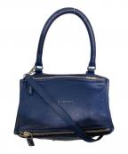 GIVENCHYジバンシィ）の古着「パンドラ 2WAYバッグ」｜ネイビー