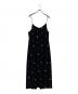 Ameri (アメリ) GLITTER EMBROIDERY VELOUR LONG TOP ブラック サイズ:M：6000円