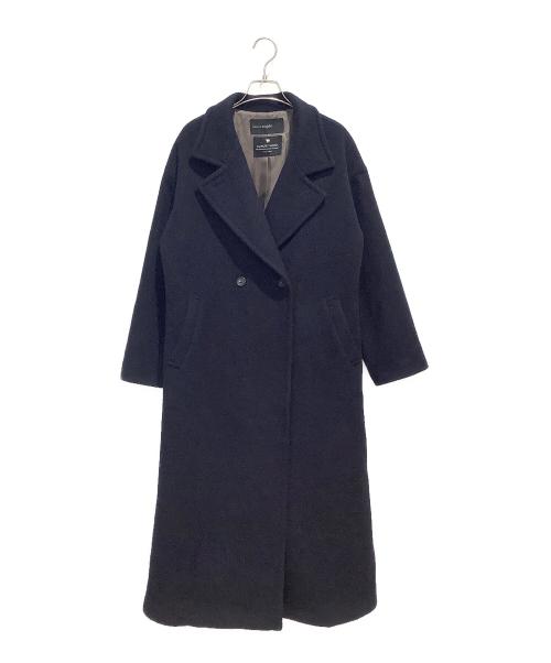 NOLLEY'S sophi（ノーリーズソフィー）NOLLEY'S sophi (ノーリーズソフィー) KIWI LAMB 2WAYチェスターコート ネイビー サイズ:38の古着・服飾アイテム