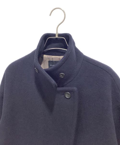 NOLLEY'S sophi（ノーリーズソフィー）NOLLEY'S sophi (ノーリーズソフィー) KIWI LAMB 2WAYチェスターコート ネイビー サイズ:38の古着・服飾アイテム