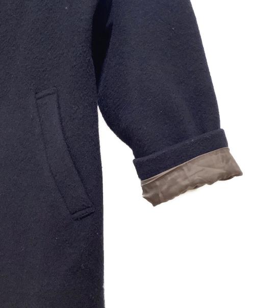 NOLLEY'S sophi（ノーリーズソフィー）NOLLEY'S sophi (ノーリーズソフィー) KIWI LAMB 2WAYチェスターコート ネイビー サイズ:38の古着・服飾アイテム