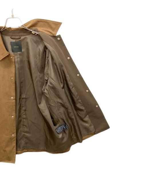 Spick and Span（スピック＆スパン）Spick and Span (スピック＆スパン) 25011200305030　フェイクスエードオープンカラージャケット ブラウン サイズ:38の古着・服飾アイテム