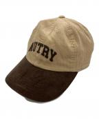 AUTRYオートリー）の古着「コーデュロイキャップ」｜ベージュ