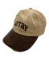 AUTRY（オートリー）の古着「コーデュロイキャップ」｜ベージュ