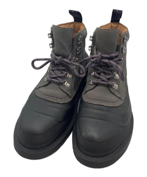 Dr.Martens（ドクターマーチン）Dr.Martens (ドクターマーチン) THE NORTHFACE PURPLELABEL (ザ・ノースフェイス パープルレーベル) レースアップブーツ　101 SUB TNFPL グレー サイズ:UK 8の古着・服飾アイテム