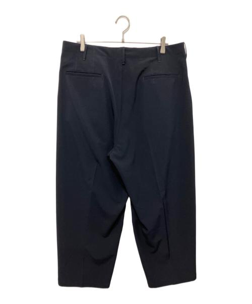 FAT（エフエーティー）FAT (エフエーティー) SLACKLAXタックパンツ ネイビー サイズ:FATの古着・服飾アイテム