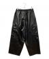 MAGIC STICK (マジックスティック) Synthetic Leather Wide BDU Pants ブラック サイズ:Ｌ：13000円