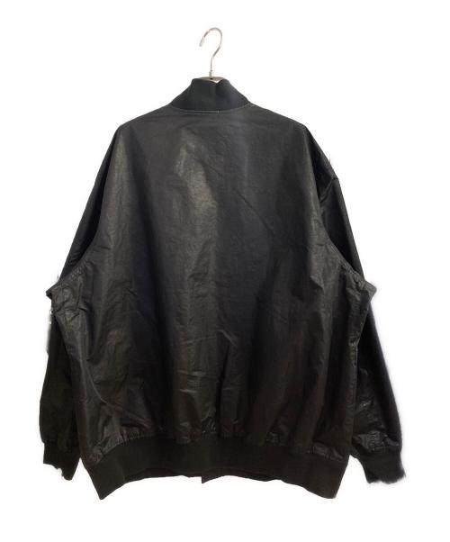 s'yte（サイト）s'yte (サイト) Water Repellent Taffeta Big MA-1 ブラック サイズ:3の古着・服飾アイテム