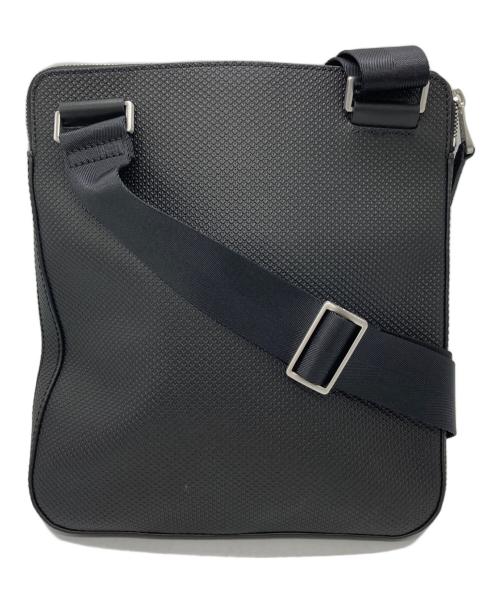 LACOSTE（ラコステ）LACOSTE (ラコステ) スクエアショルダーバッグ ブラックの古着・服飾アイテム